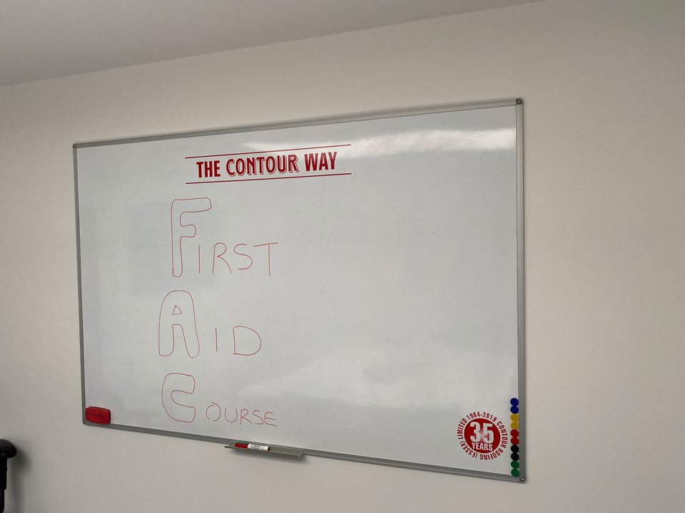 Contour Roofing First Aid training